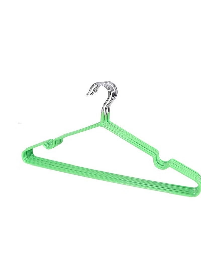 10 Pieces Non-Slip Hangers Set 40*20 cm (Multi-Color) - Image 3