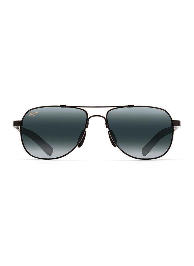 MAUI JIM Unisex Polarized Aviator Sunglasses - MJ327-02 58 - Lens Size: 58 Mm  - Image 2