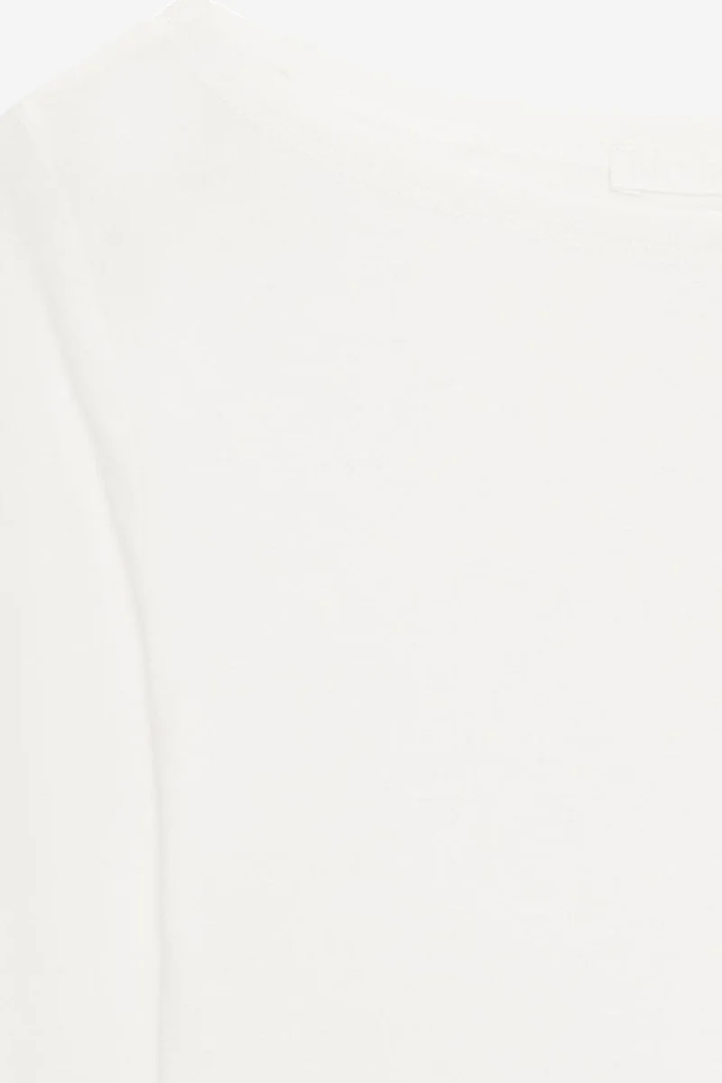 Dilvin White DILVIN Slim Fit Boat Neck Bodysuit for Women | Best Price UAE
