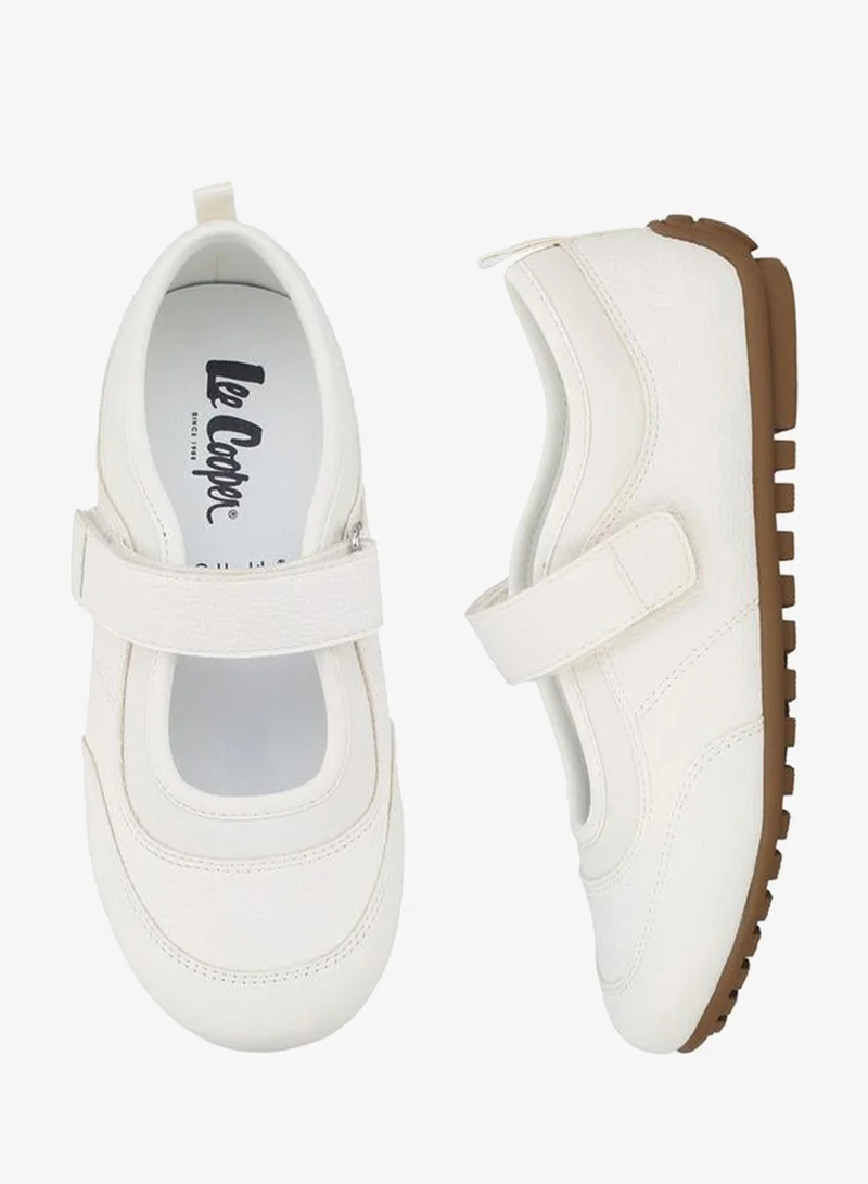 Girls Hook & Loop Mary Jane School Sneakers