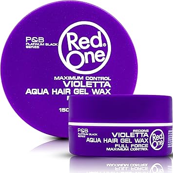 Redone Hair Styling Wax Grey Violetta 150ml Gel Wax Manol Mixcherry Lavender Scent Extra Hold Men Women Hair Wax Long Lasting Shine 2 PCS - Image 2