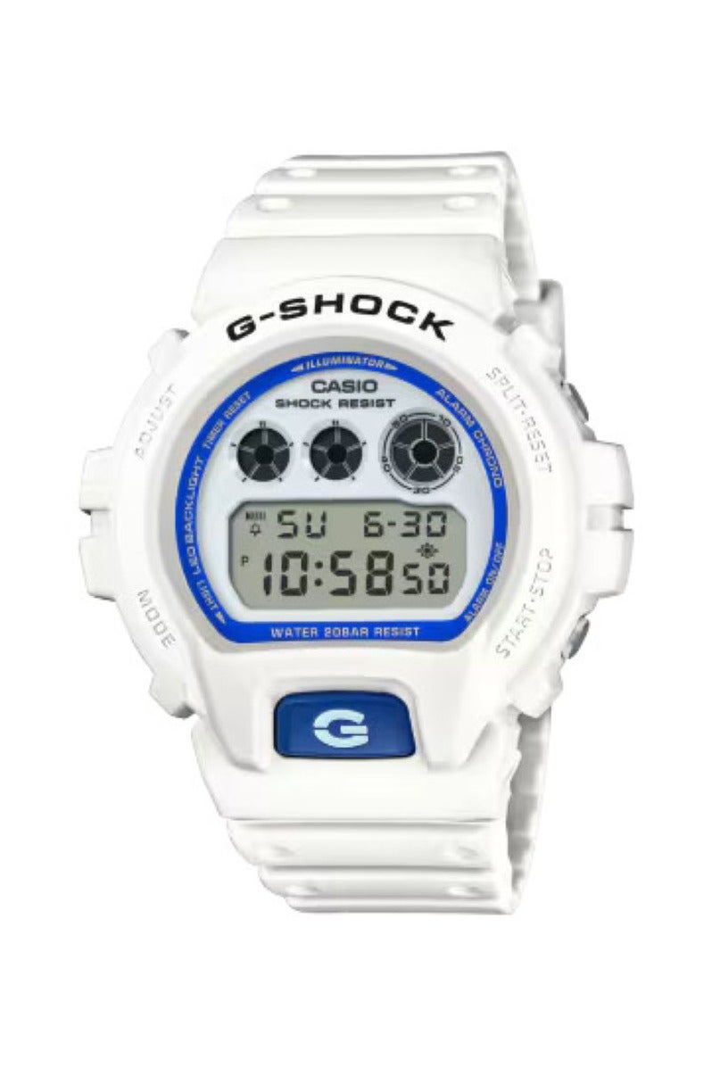 كاسيو ساعة كاسيو جي-شوك ​​DW-6900HDS-7 هيدن جلو فول 2 - فانتاستيك فور إصدار محدود، قرص أزرق متوهج، سوبر إلوميناتور - Image 1