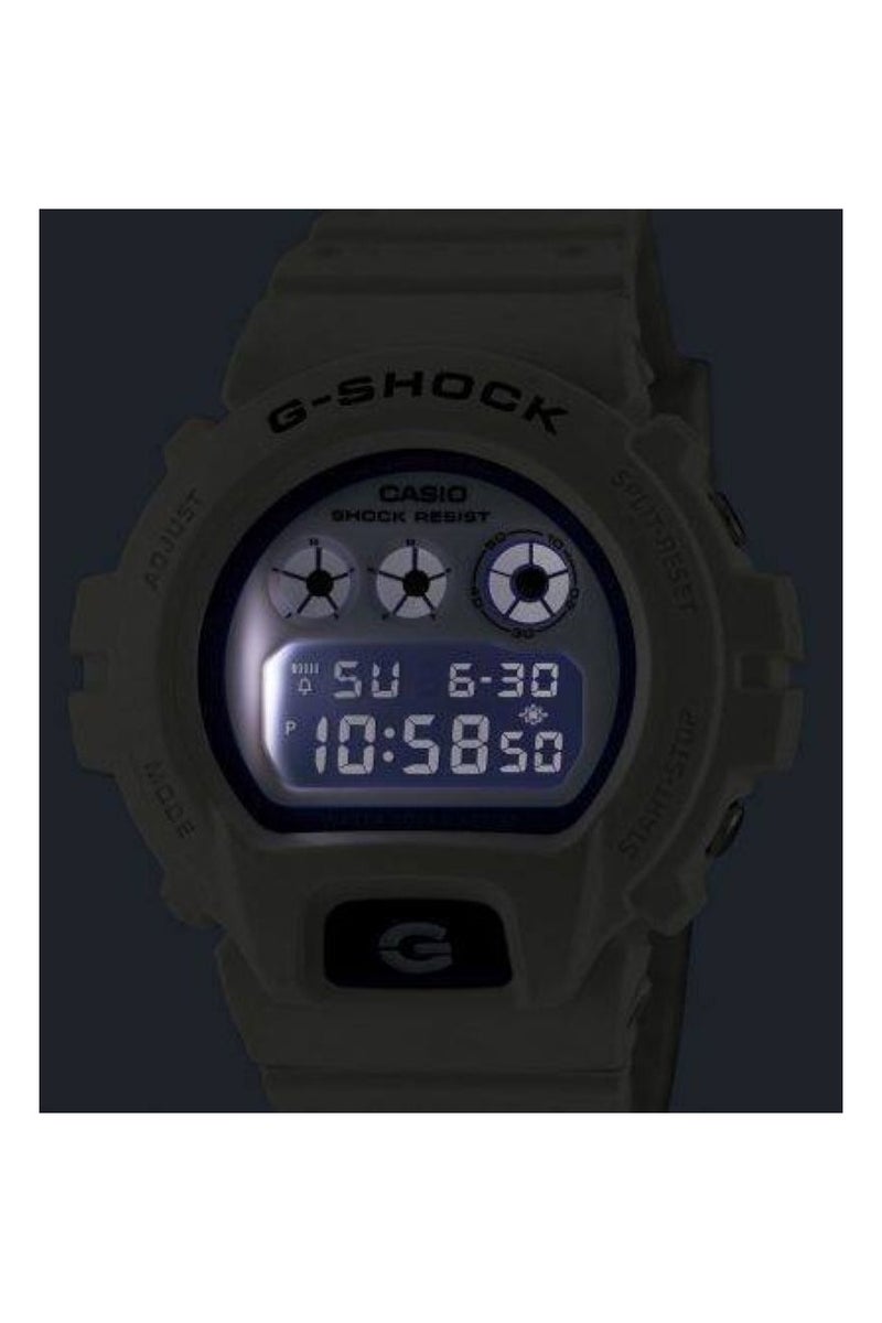 كاسيو ساعة كاسيو جي-شوك ​​DW-6900HDS-7 هيدن جلو فول 2 - فانتاستيك فور إصدار محدود، قرص أزرق متوهج، سوبر إلوميناتور - Image 5