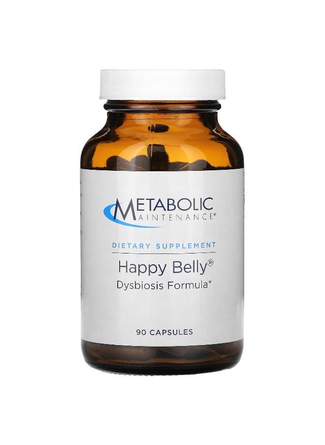 Metabolic Maintenance - Metabolic Maintenance, Happy Belly, Dysbiosis Formula, 90 Capsules - Image 1