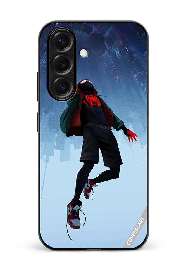 VR CREATIVE Protective Case Cover For Samsung Galaxy S25 Spiderman Design Multicolour