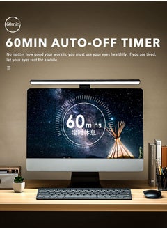 Joshberg Computer Monitor Light Bar,Computer Screen Monitor Lamp with Touch Control, 3 Color Temperature, No Screen Glare Dimmable e-Reading LED USB Powered Desk Lamp for Task/Home/Office  - Image 5