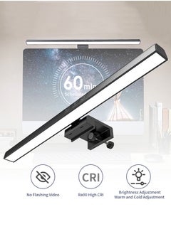 Joshberg Computer Monitor Light Bar,Computer Screen Monitor Lamp with Touch Control, 3 Color Temperature, No Screen Glare Dimmable e-Reading LED USB Powered Desk Lamp for Task/Home/Office  - Image 1