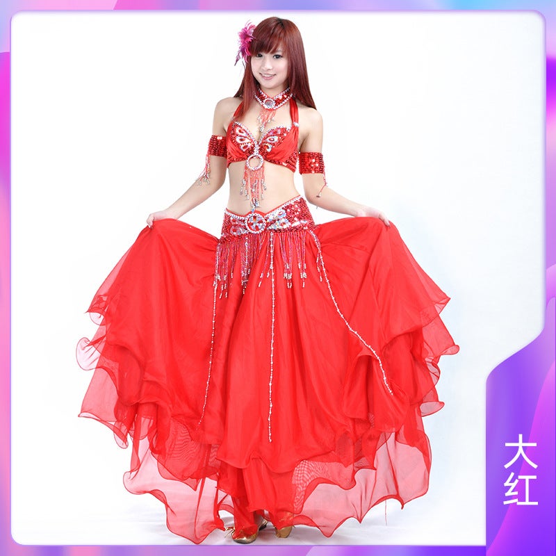 823# Suit Belly Dance Suit Popular Belly Dance Performance Suit Belly Dance Costume - Image 1