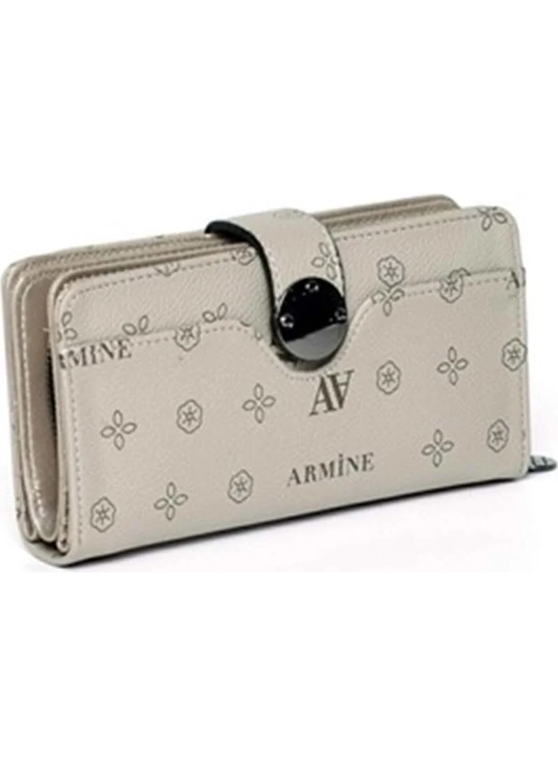 ARMINE C 04 Printed Women's Wallet Card Holder - Mink - Single Size