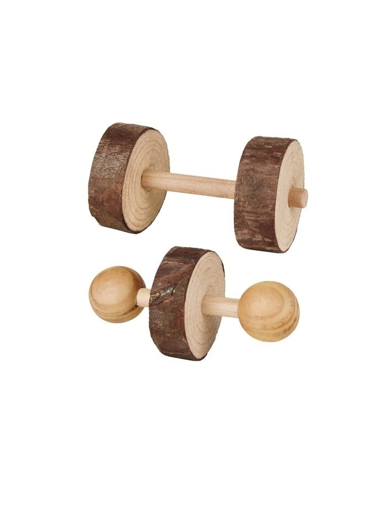 تريكسي طقم دمبل أرنب خشبي من تريكسي للحيوانات الأليفة الصغيرة - Image 3