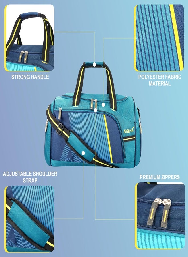 Ayaha Travel Bag, Weekender Duffle Bag, Luggage Bag for Travelling, Cabin Bag with Adjustable Long Strap, Multi Pockets & Light Weight to Carry (50x26x30cm) 39 Liter - Image 5