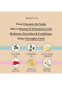 Fix My Curls Cleanse & Condition Bundle with Cleansing ShampooHydrating Deep Conditioner for Curly and Wavy Hair Sulphate & Silicone Free Enriched with Apple Cider Vinegar and Shea Butter CG Friendly (100gm)  - Image 5