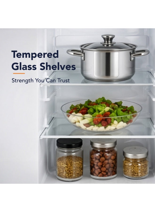 SUPER GENERAL 225 Liters Gross, 172 Liters Net Single Door Defrost Refrigerator with Water Dispenser, Inox - SGR225WAN SGR225WAN Inox - Image 5