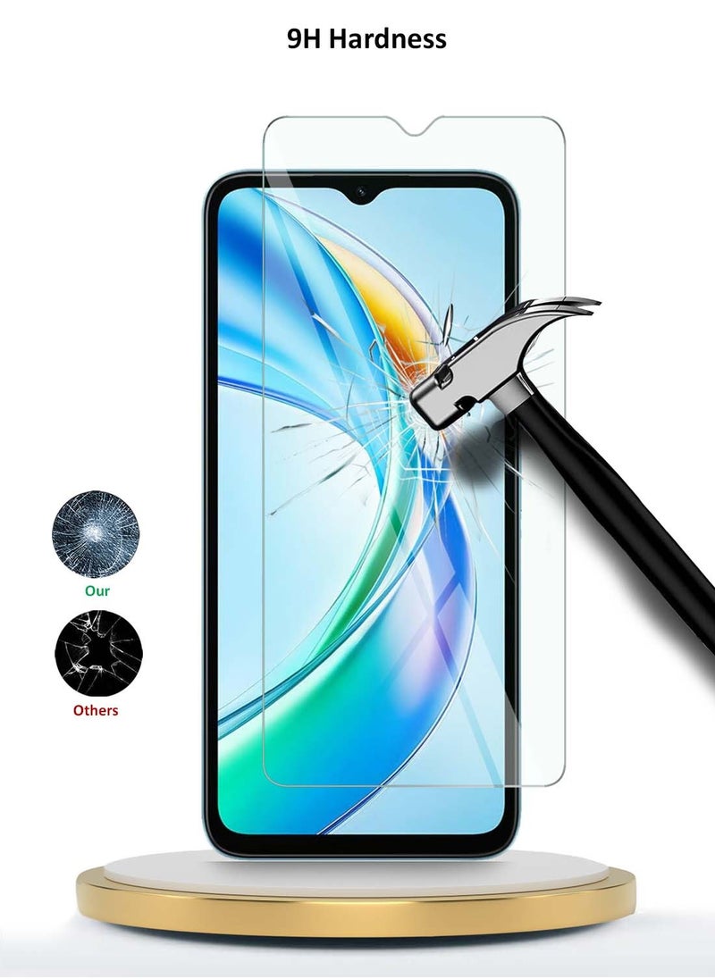 Wtech - Honor X5b / X5b Plus / X5b+ 4G 2024 WTech Premium Series Curved Edges 9H 2.5D Tempered Glass Screen Protector (MSG9CN) - Clear - Image 1