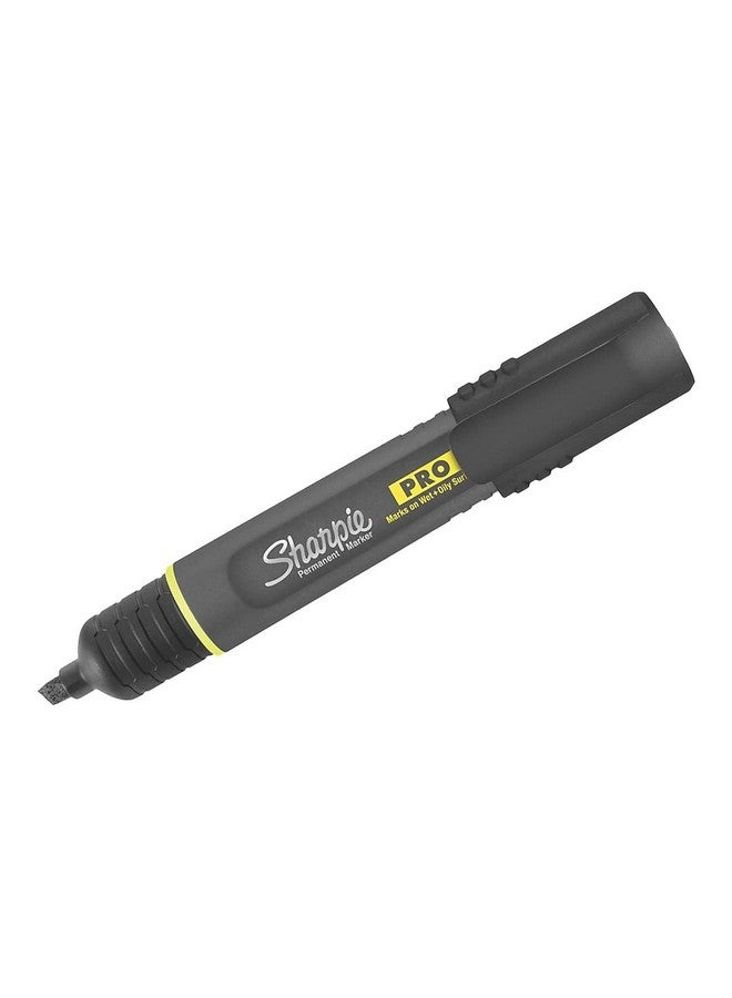 Sharpie Pro Permanent Marker, Medium, Chisel Tip, Black, 12 Count (2018326)  - Image 2