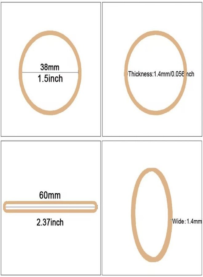 Foshine Rubber Bands Size#16,Elastic Band Beige #16 Small Rubber Band 500Pcs For Office Home Supplies(2-1/2" x 1/16'') - Image 2