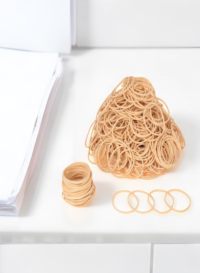 Foshine Rubber Bands Size#16,Elastic Band Beige #16 Small Rubber Band 500Pcs For Office Home Supplies(2-1/2" x 1/16'') - Image 4