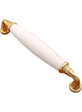 AZM Porcelain Look Handle Yellow Plain 128 mm 