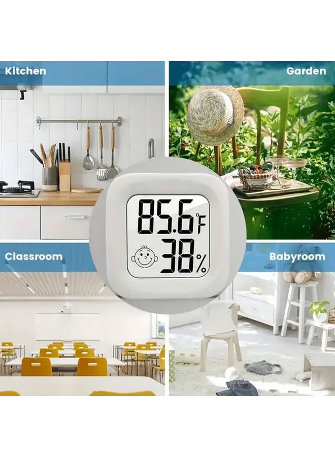 Green ABS Digital Thermometer Hygrometer Compact Portable for Home Car RV - Image 4