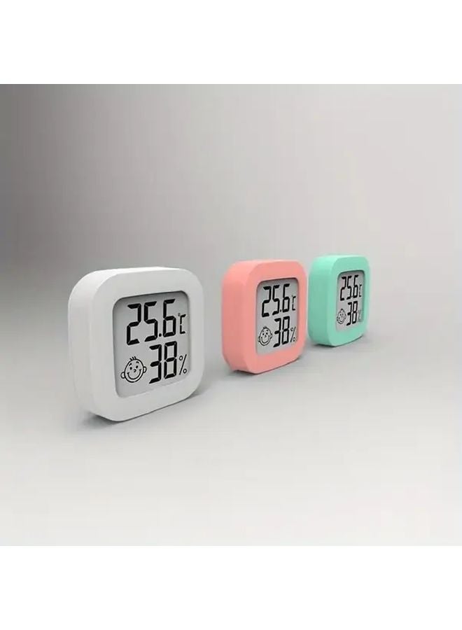 Green ABS Digital Thermometer Hygrometer Compact Portable for Home Car RV - Image 5