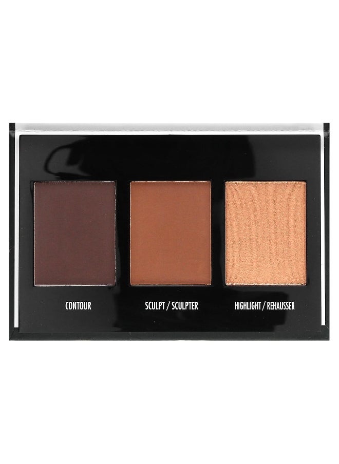 Black Radiance Black Radiance, True Complexion, Contour Palette, 8326 Dark to Deep, 0.38 oz (11 g)  - Image 3
