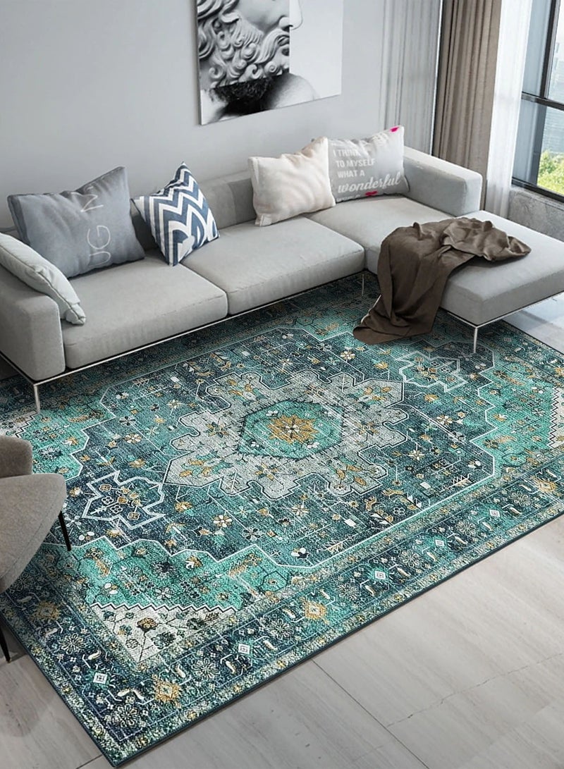 EqiEch Sofa Carpe, Modern Style Living Room Rugs, Soft Floor Mats, Carpet Mats, Non-Slip Sofa Cushions, Washable Living Room Rugs, Retro Style, Multiple Sizes - Image 3