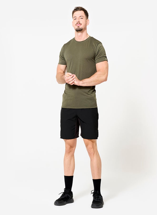 DECATHLON Men's Slim-Fit Breathable Cross Training T-Shirt - Image 2