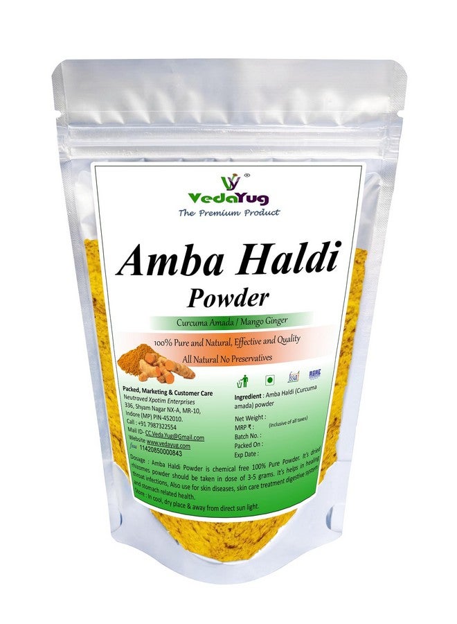 VY VedaYug Amba Haldi Powder (100 G) | Natural & Pure Organic Amba Haldi Powder 100g - Image 1