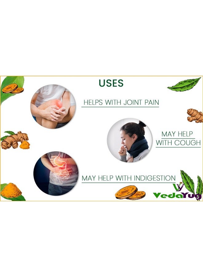 VY VedaYug Amba Haldi Powder (100 G) | Natural & Pure Organic Amba Haldi Powder 100g - Image 4
