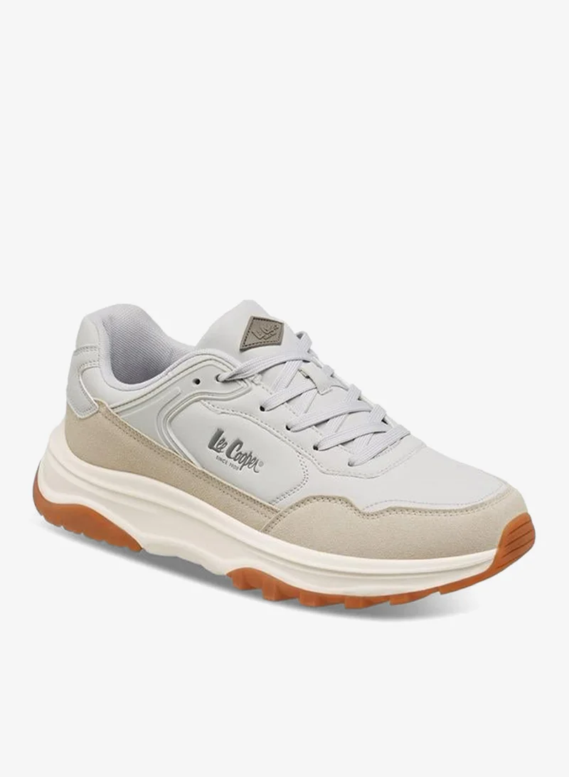 لي كوبر أحذية رياضية رجالية برباط وتصميم ملون