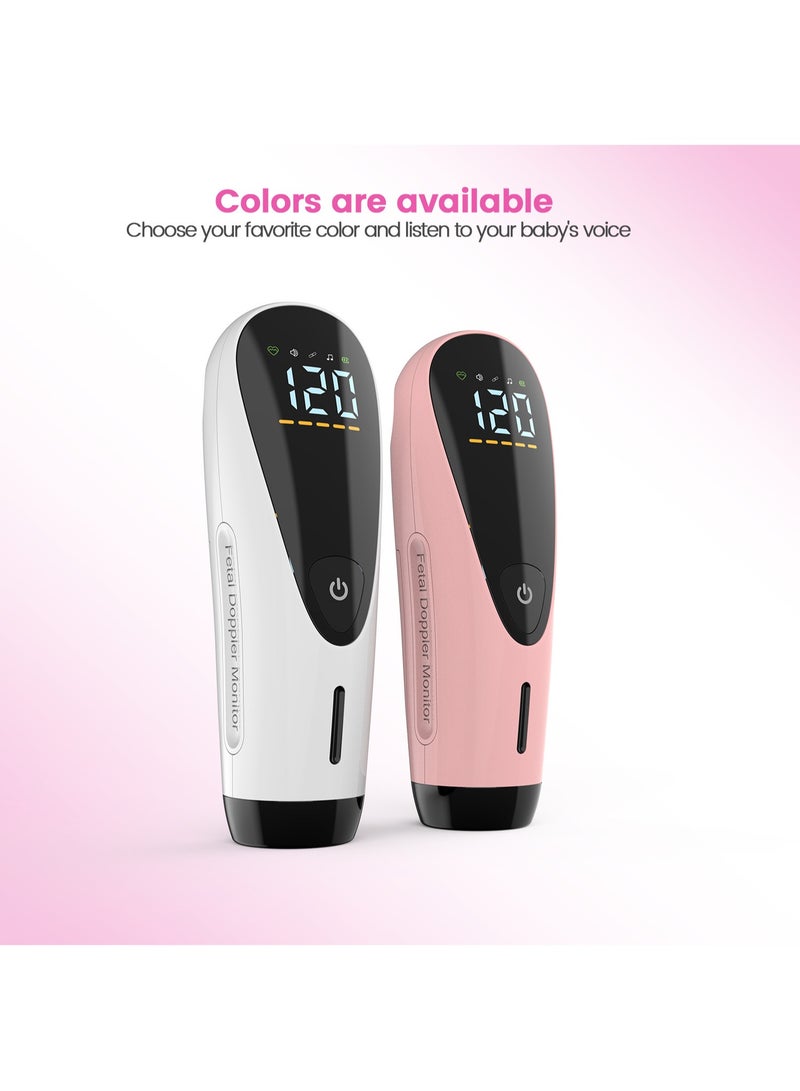 Generic Ultrasound Doppler Fetal Heart Rate Monitor – Prenatal Heartrate Monitor With LCD Screen, Integrated Fetal Heart Detector, Compact And Portable Design, Providing Accurate And Reliable Measurements For Expecting Parents.  - Image 5