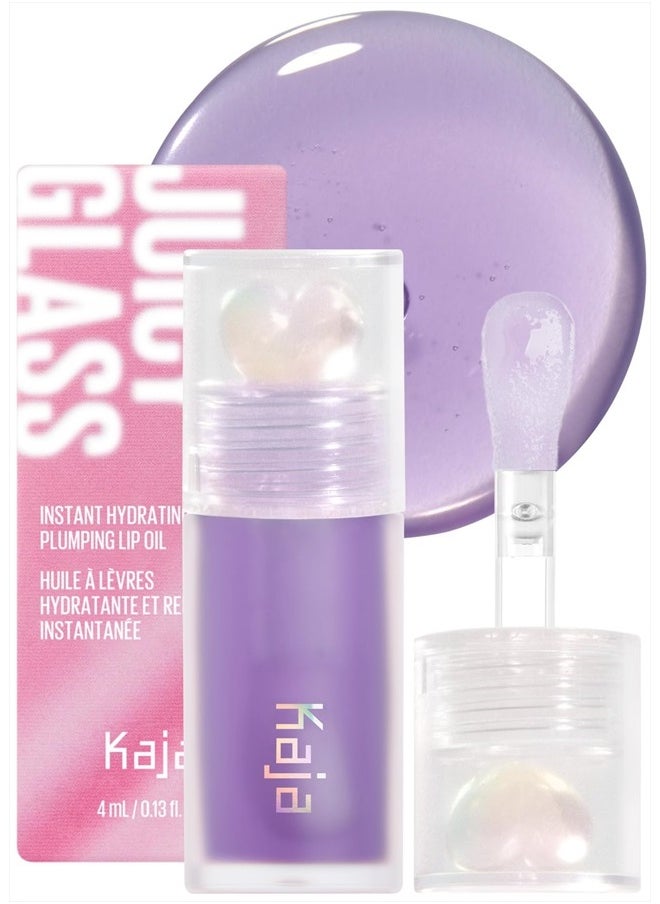 KAJA - Juicy Glass Lip Plumping Oil | Hydrating, Feel Plumped and Lightweight with Vitamin Tree Fruit Oil for Glass Skin Look | 04 Grape Glowtini | Vegan, Cruelty-Free - Image 1