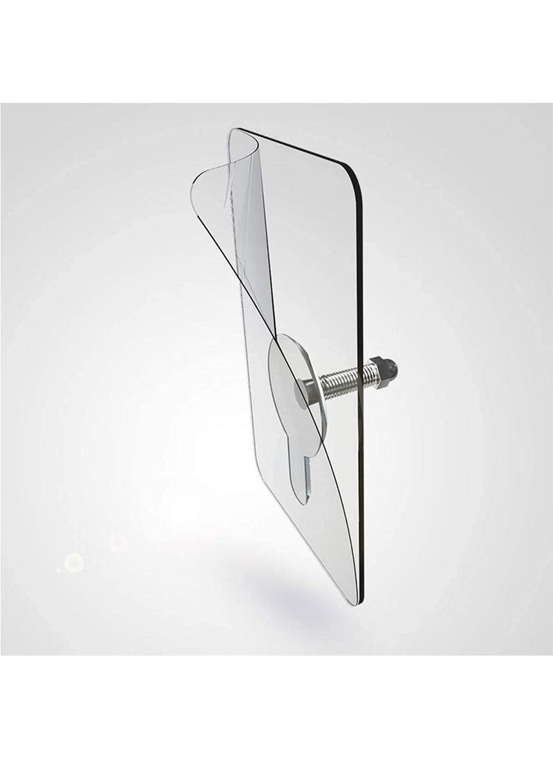 Quince Store Quince Store Wall Hooks_11 lbsMAX Heavy Strong and Transparent PunchFree Screw Stickers Wall Picture Hook Invisible Traceless Hardwall Drywall Picture Hanging Kit Clock Hook upk  - Image 2