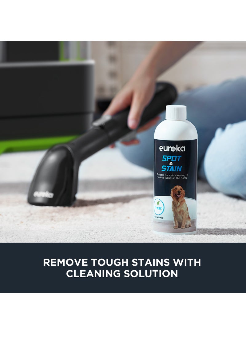 EUREKA Spot & Stain Carpet Cleaner, Portable Lightweight Multi Surface Vacuum Cleaner for Sofa, Car Seats, with 2 Water Tank  - Image 5