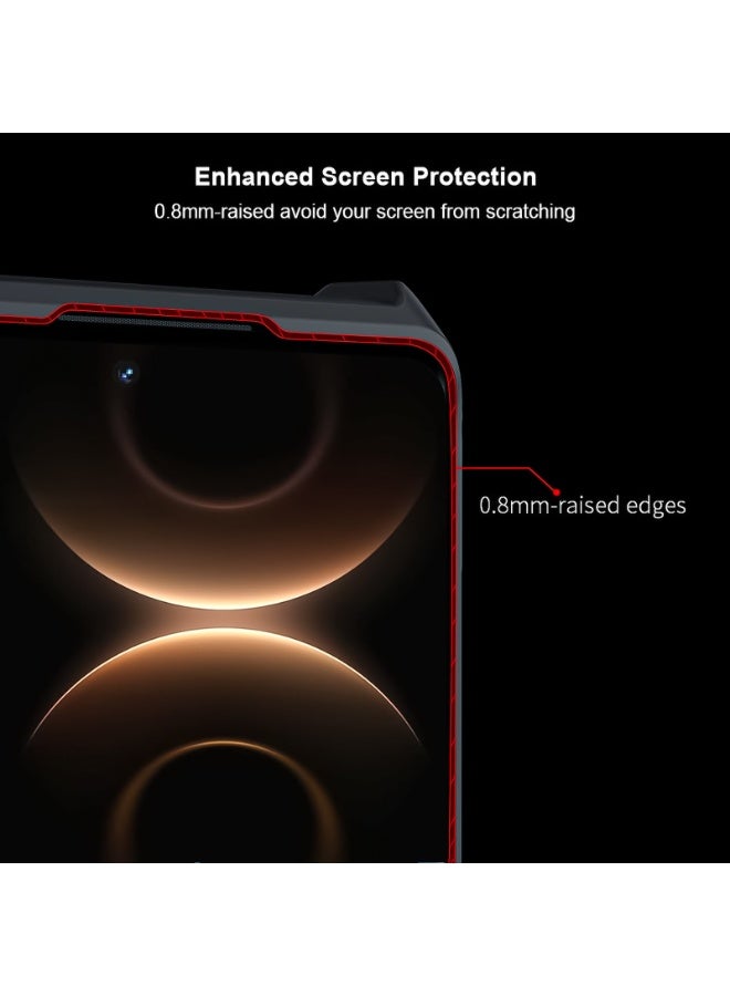 إكسوند غطاء Huawei Mate 80 / 80 Pro، هيكل TPU + PC مقاوم للصدمات، إطار مرتفع لحماية العدسة من التآكل، غطاء خلفي نحيف مقاوم لبصمات الأصابع - Image 3