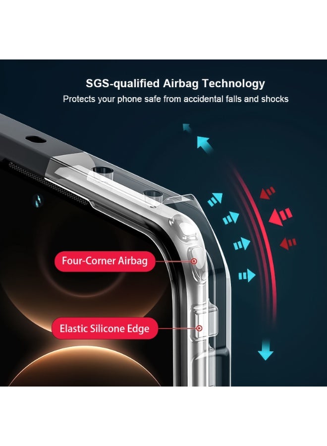 إكسوند غطاء Huawei Mate 80 / 80 Pro، هيكل TPU + PC مقاوم للصدمات، إطار مرتفع لحماية العدسة من التآكل، غطاء خلفي نحيف مقاوم لبصمات الأصابع - Image 4