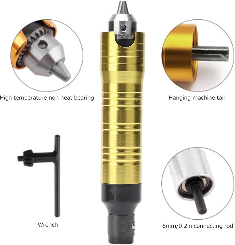 مقبض مطحنة العمود المرن من سبائك الألومنيوم للنقش والتلميع والصنفرة مع ظرف 0 3 6 5 مم - Image 3