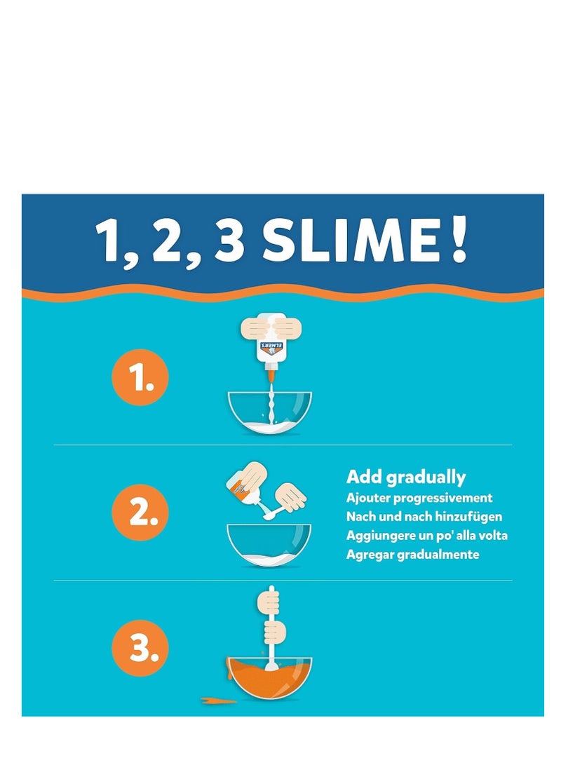 Elmers Elmer’s Translucent Colour PVA Glue | Pink | 147 ml | Washable & Kid Friendly | Great for Making Slime | 1 Count - Image 4