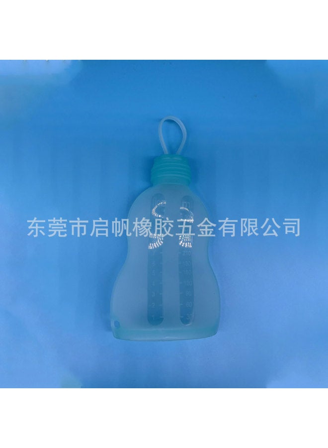 Hot Silicone Breast Milk Storage Bottle Can Be Refrigerated And Sealed Fresh-keeping Bag Convenient Reusable Complementary Food Bag