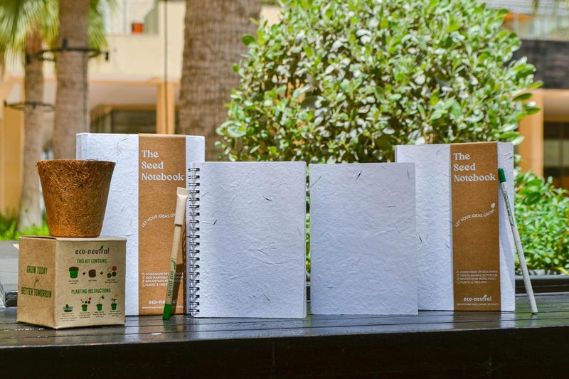 Eco-neutral A5 Seed Paper Notebook - Image 2