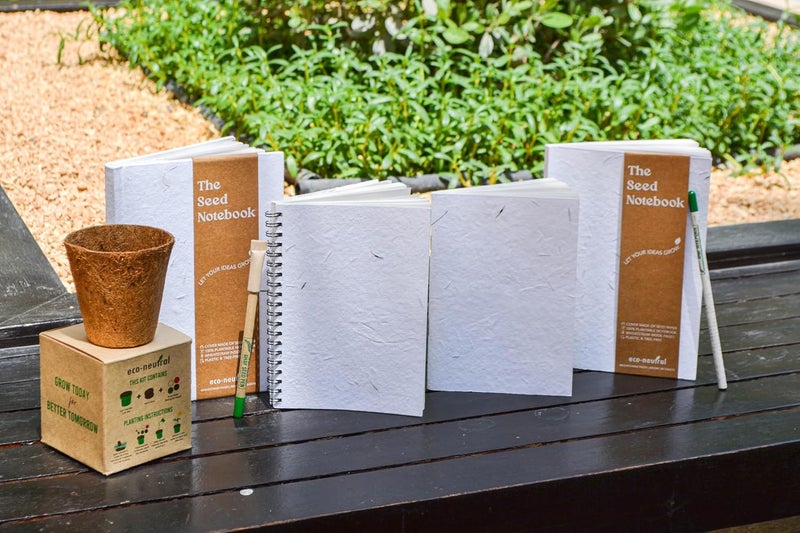 Eco-neutral A5 Seed Paper Notebook - Image 3