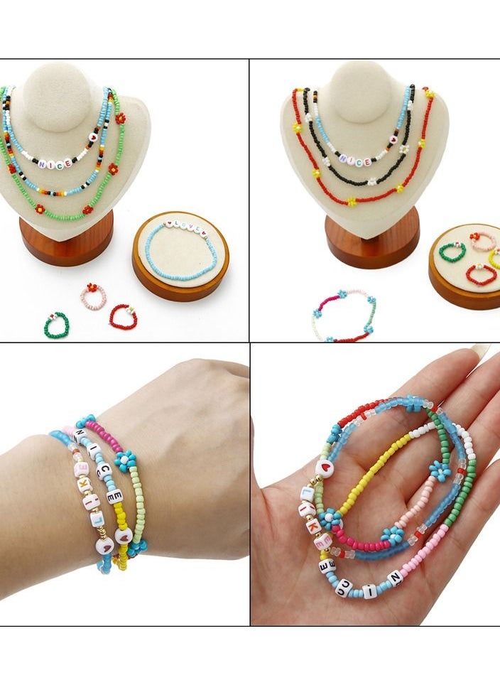 Mountain Gems - Craft Beads Assorted Kit with Organizer Box for DIY - Image 1