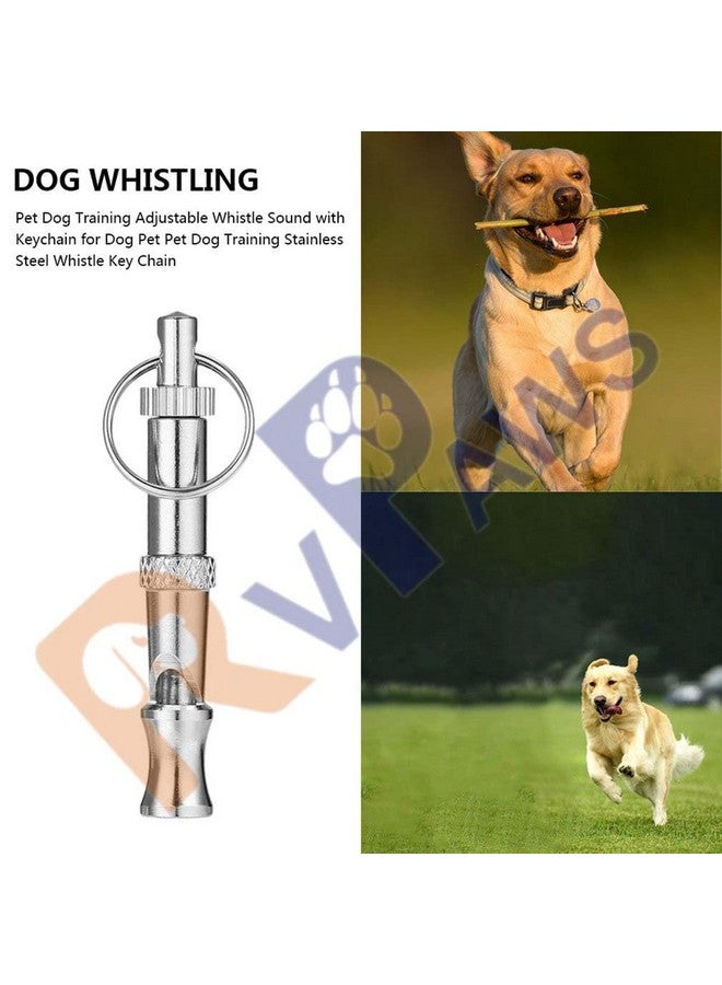 Imported Pet Training Whistles Adjustable Pet Dog And Puppy Coach Canine Commands Quiet Control Training Whistle 2 Tone - Image 4