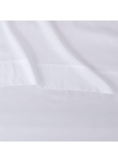 Generic 3-Piece Double Bed Sheet Set: Classic White Comfort  - Image 3