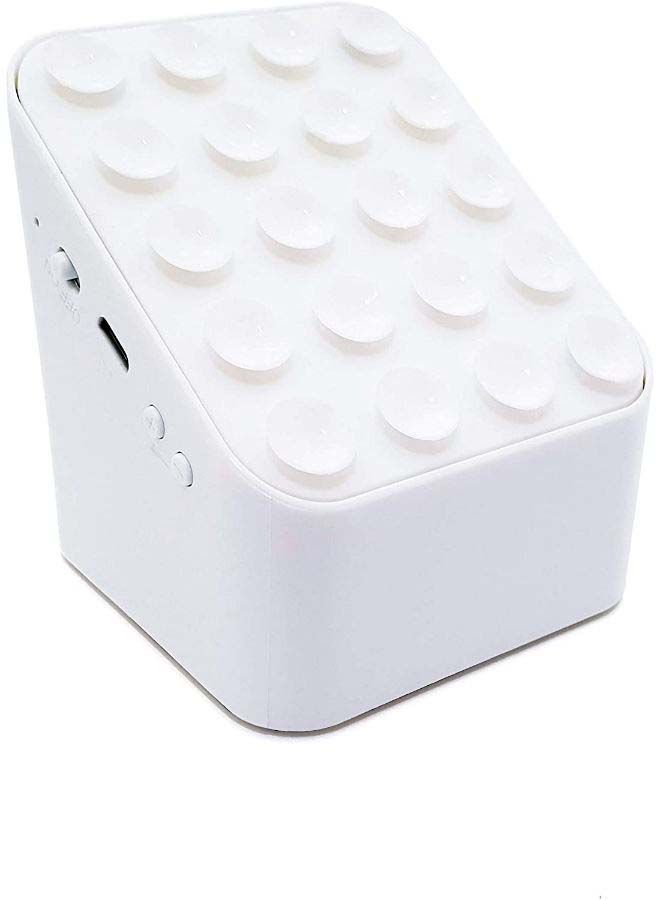 NIBEMINENT Wireless Built-In Mic Bluetooth Speaker White  - Image 2