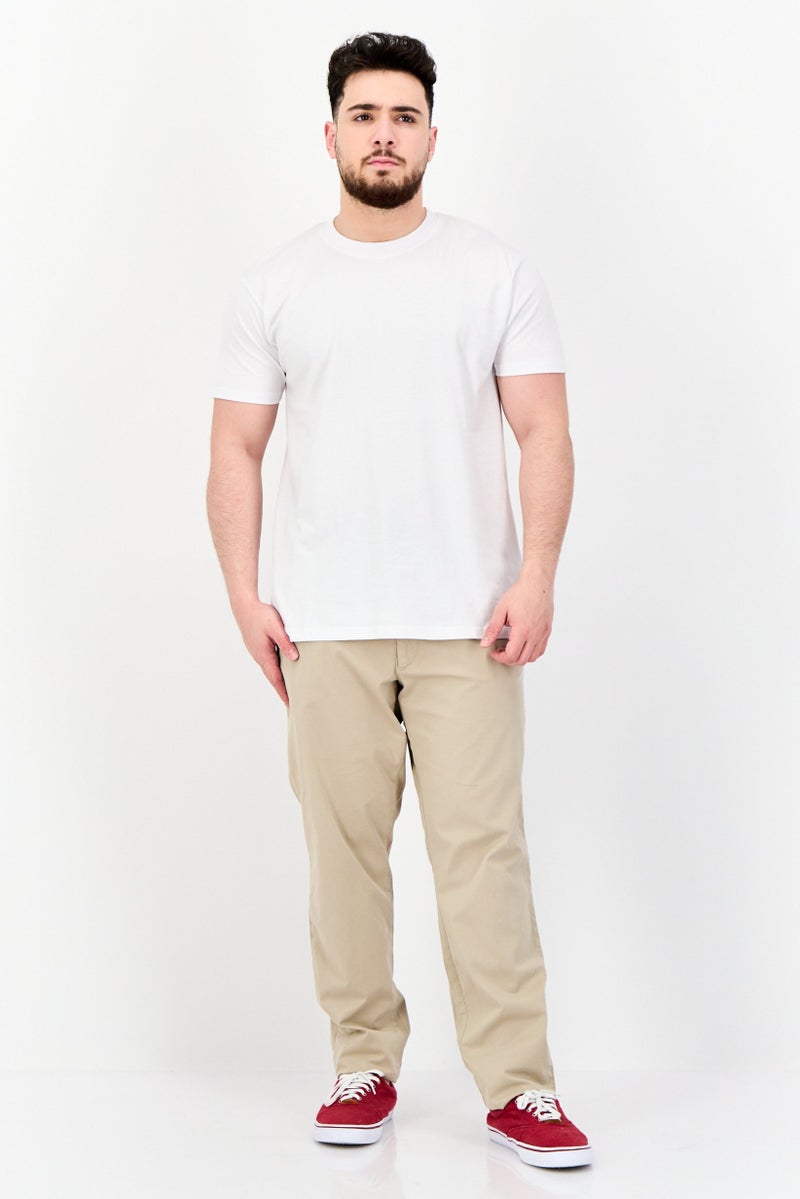 Maserati Men Crew Neck Short Sleeve Graphic Print T-Shirt, White - Image 2