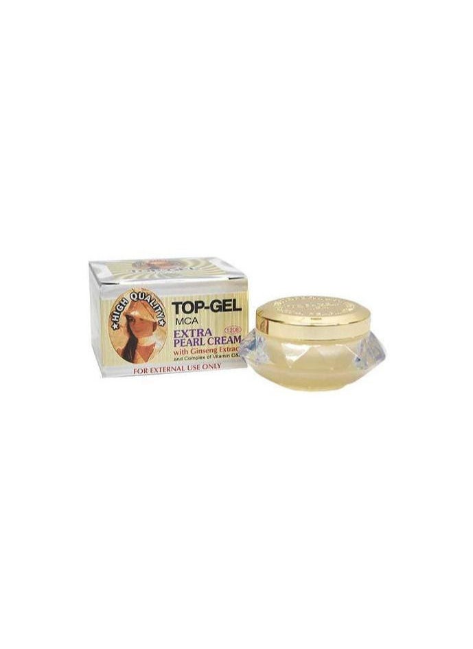 top gel Top Gel Maca Extra Pearl Cream with Ginseng Extract and Vitamin C and E  - Image 2