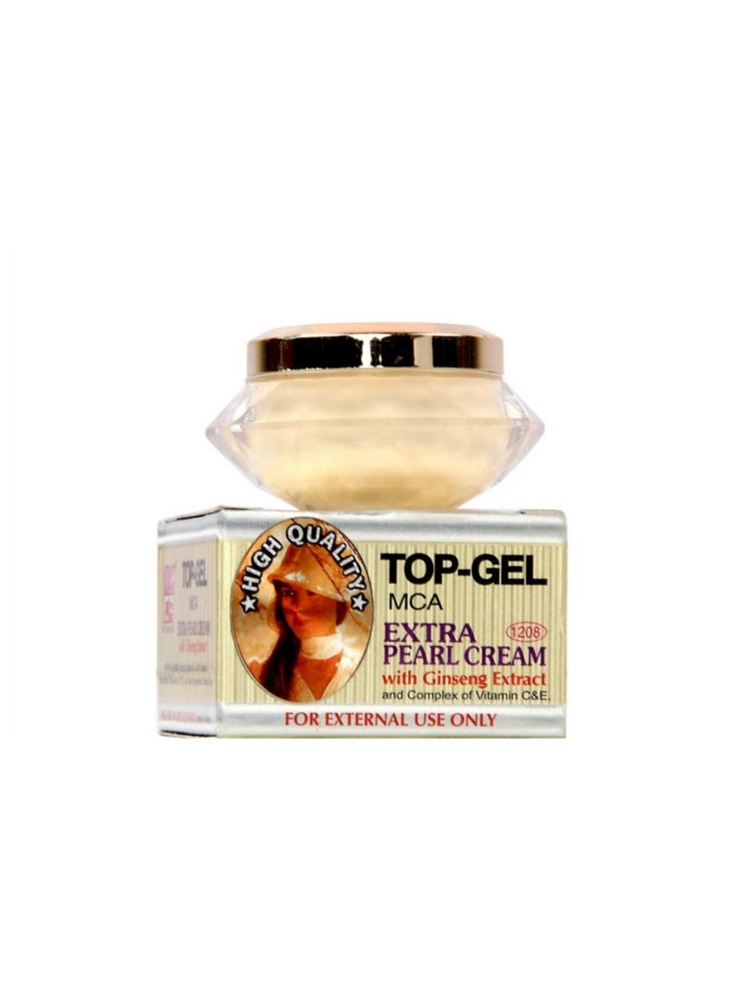 top gel Top Gel Maca Extra Pearl Cream with Ginseng Extract and Vitamin C and E  - Image 1