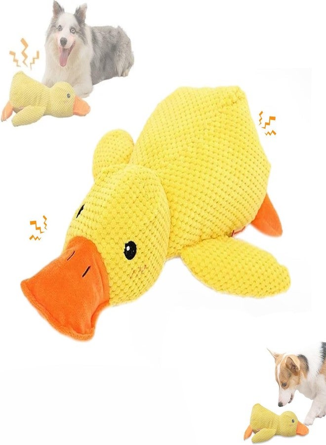 BCNJEPIN Dog Toys, Chew Toy for Large Dogs, Interactive Puppy Teething Toys, Durable Plush Duck, Stress Relief and Comfort Play, Small Size Dog Chew Toy - Image 1
