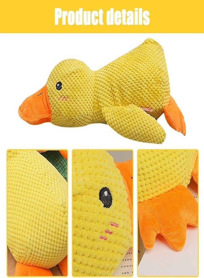BCNJEPIN Dog Toys, Chew Toy for Large Dogs, Interactive Puppy Teething Toys, Durable Plush Duck, Stress Relief and Comfort Play, Small Size Dog Chew Toy - Image 2
